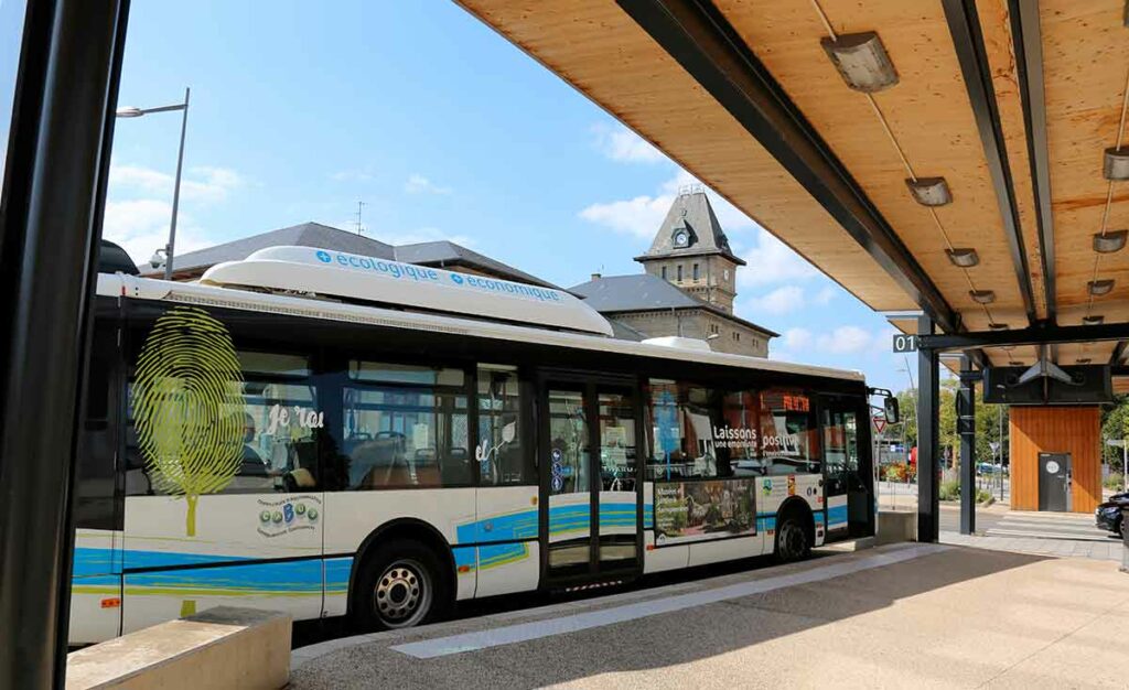 Bus à la gare routière