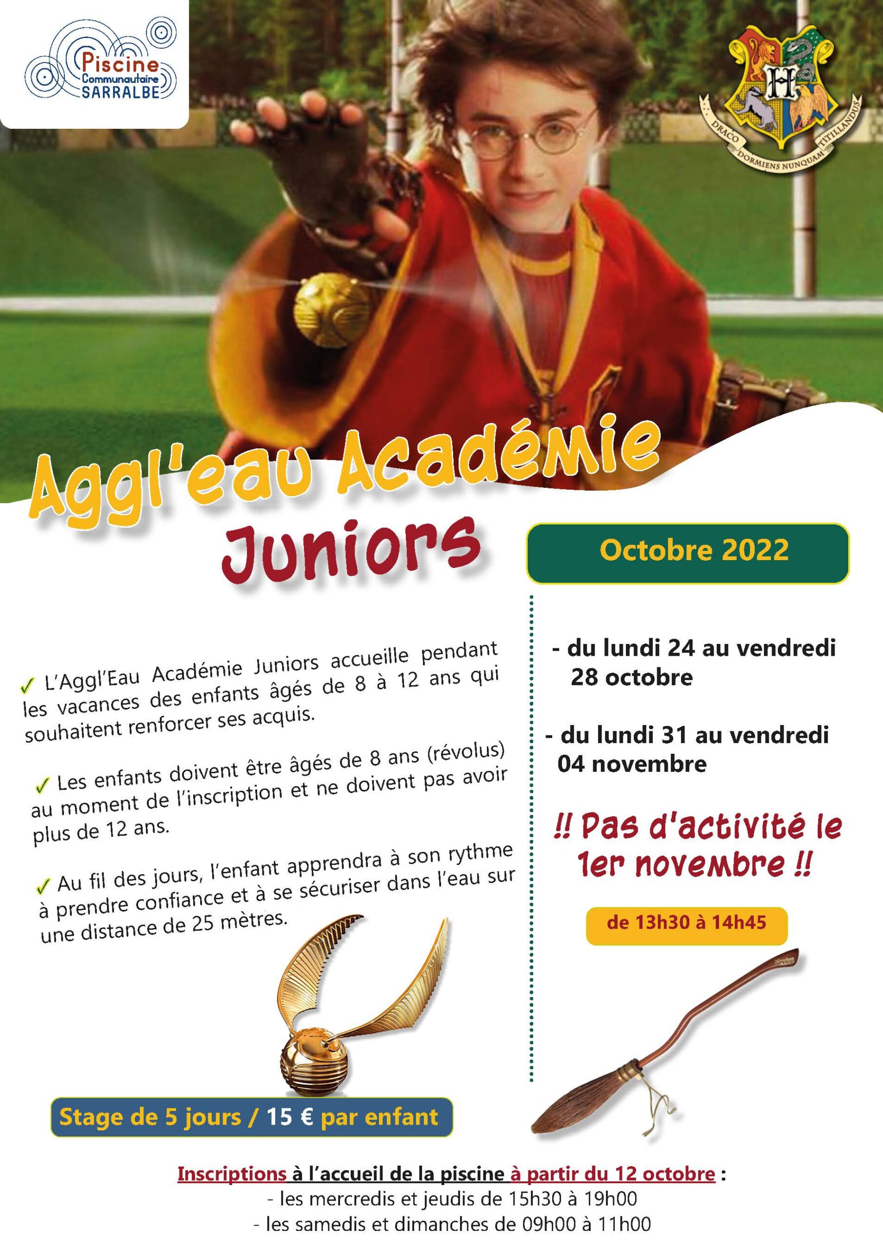 Agg’eau Juniors à la piscine de Sarralbe