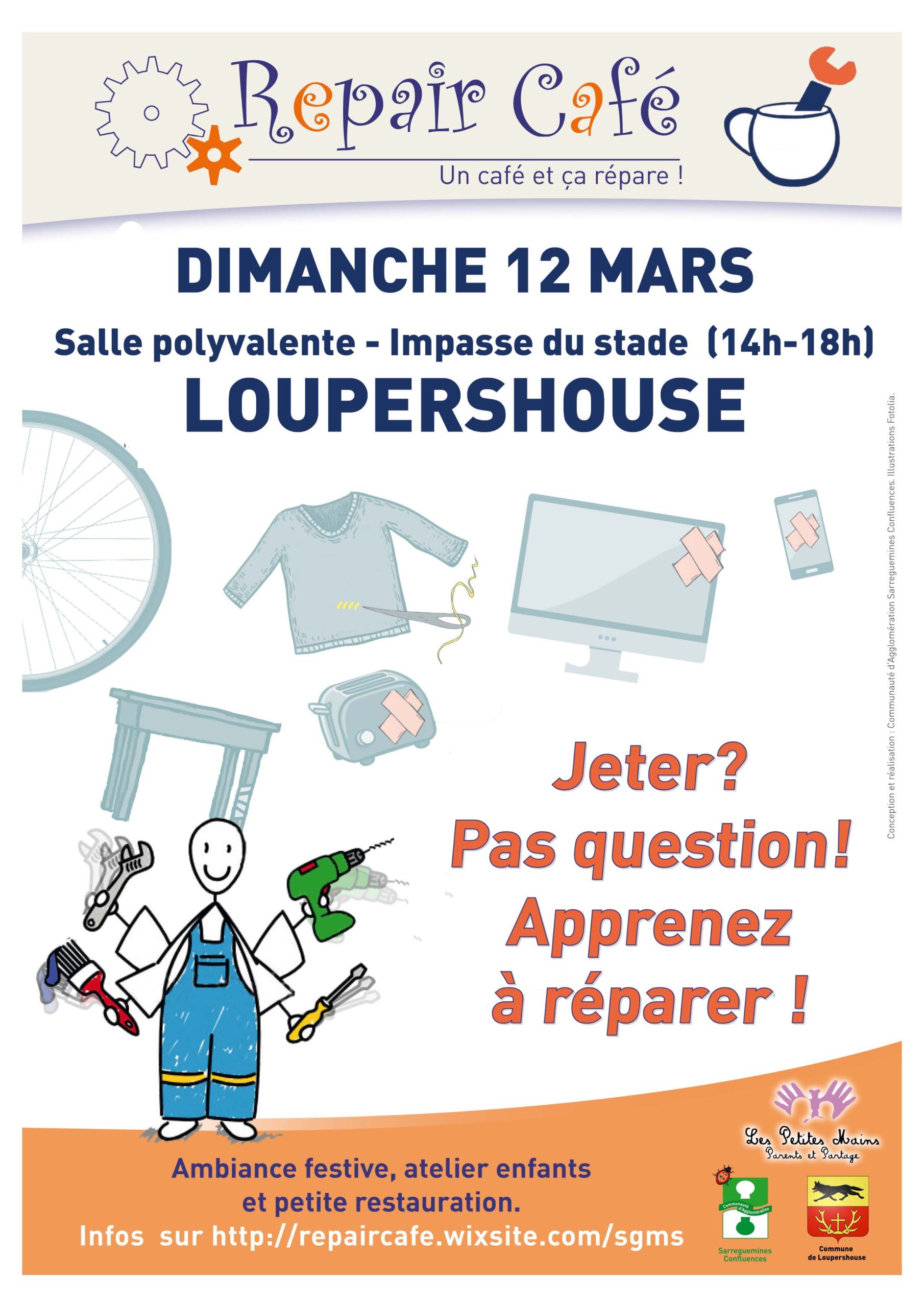 REPAIR CAFÉ A LOUPERSHOUSE