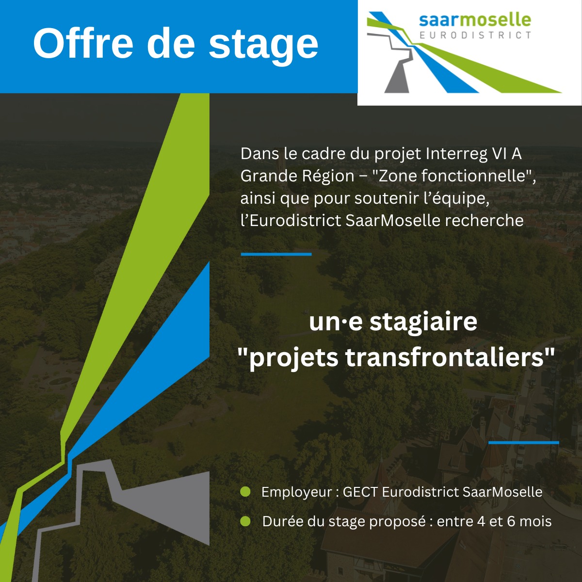 Offres de stage à l’Eurodistrict SaarMoselle