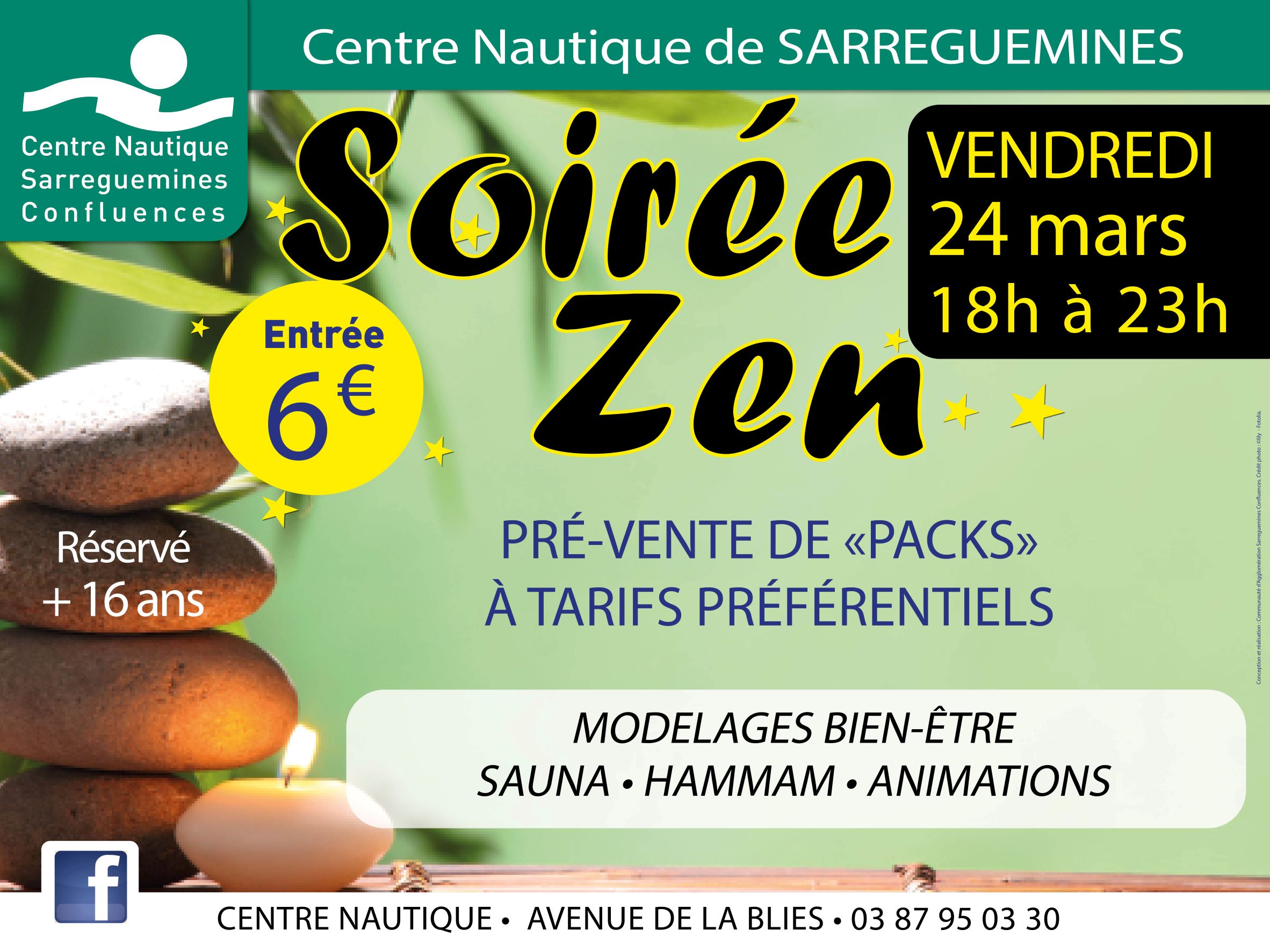 Soirée Zen au Centre Nautique