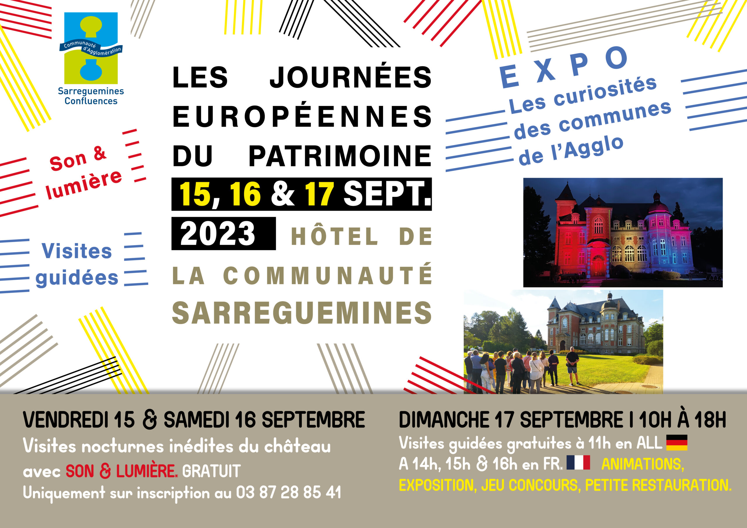 Journées Européennes du Patrimoine le 17 septembre 2023