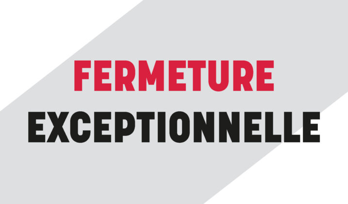 FERMETURE EXCEPTIONNELLE DE L’ACCUEIL DU SERVICE DES TRANSPORTS