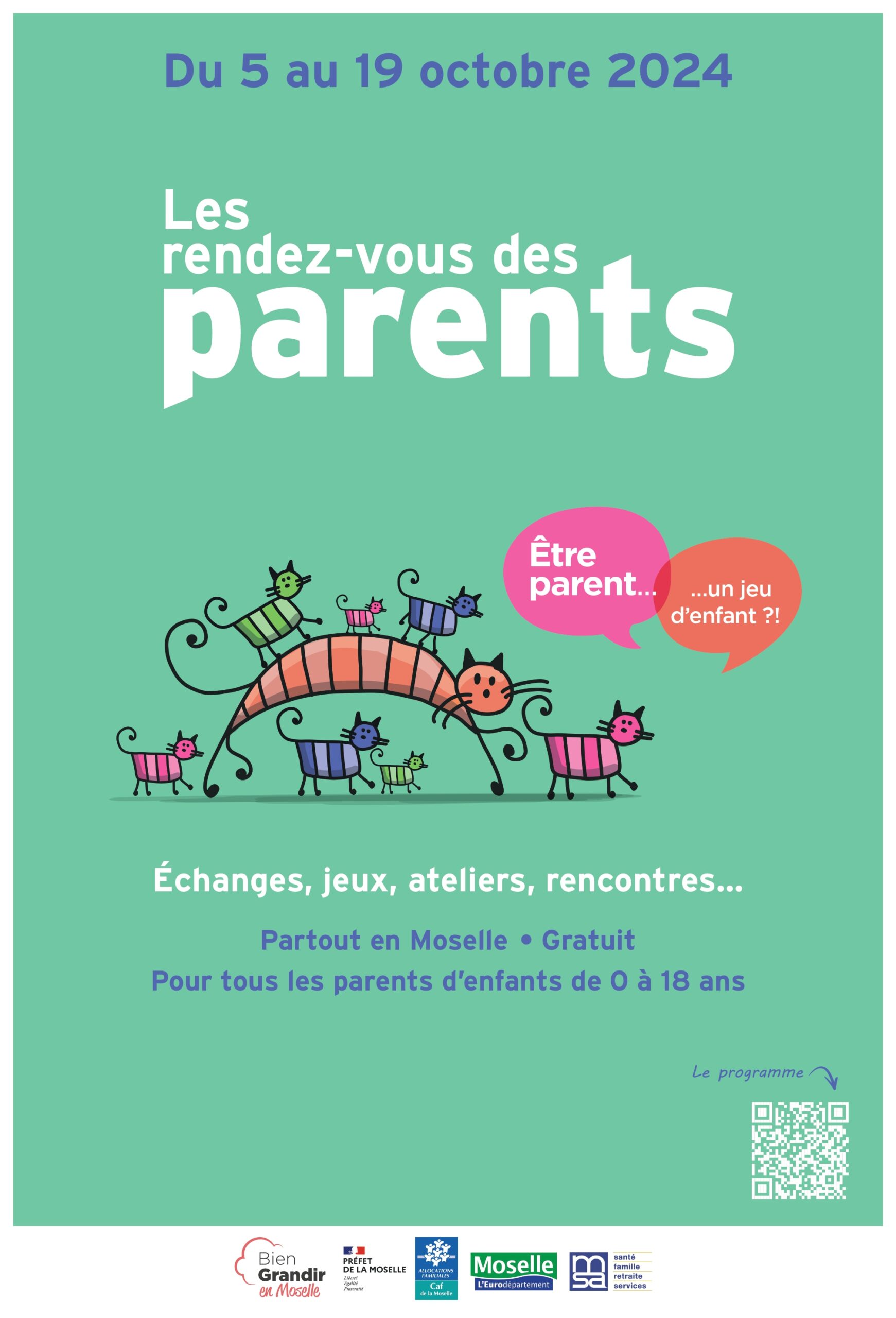 RELAIS PETITE ENFANCE : ATELIERS A DESTINATION DES PARENTS