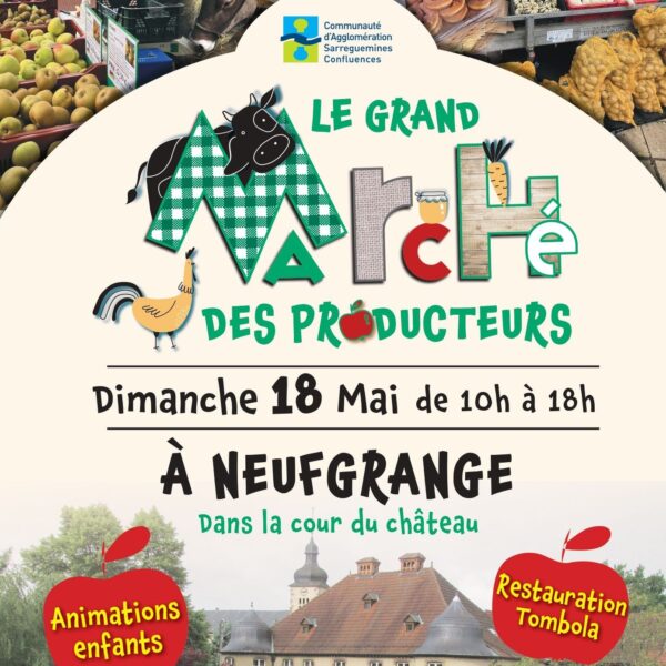 MARCHÉ DES PRODUCTEURS DE PRINTEMPS LE 18 MAI