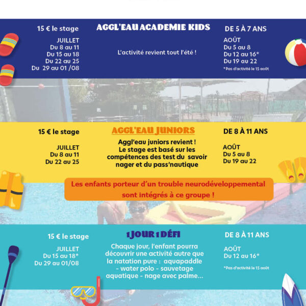 ANIMATIONS ESTIVALES A LA PISCINE DE SARRALBE
