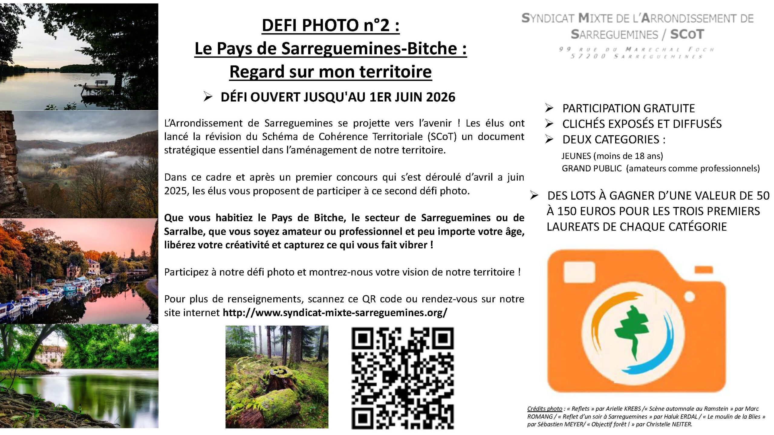 DÉFI PHOTO DU SCHÉMA DE COHÉRENCE TERRITORIALE DE L&rsquo;ARRONDISSEMENT DE SARREGUEMINES