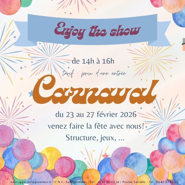 ANIMATIONS AU CENTRE NAUTIQUE DU 23 AU 27 FÉVRIER