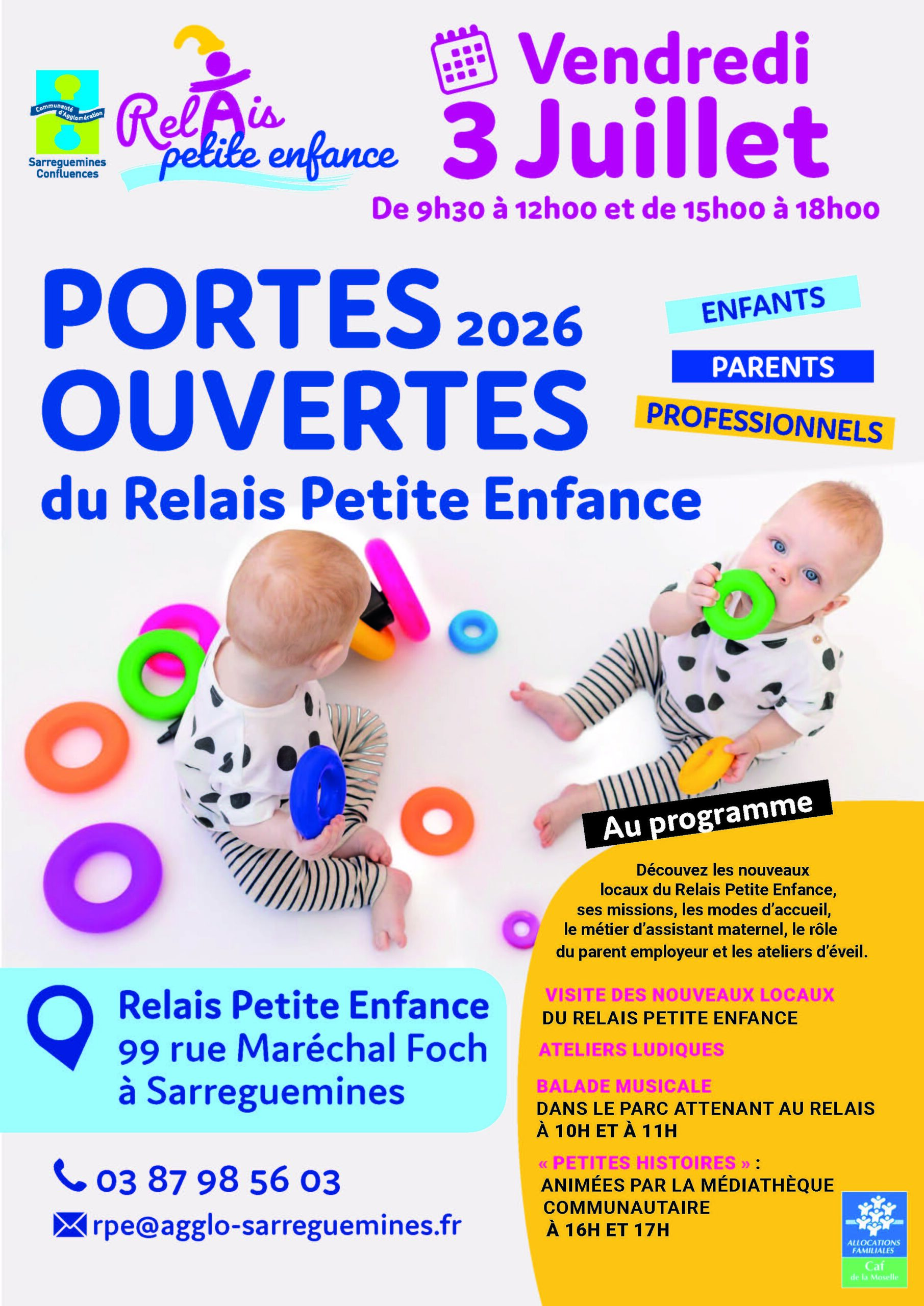 PORTES OUVERTES DU RELAIS PETITE ENFANCE