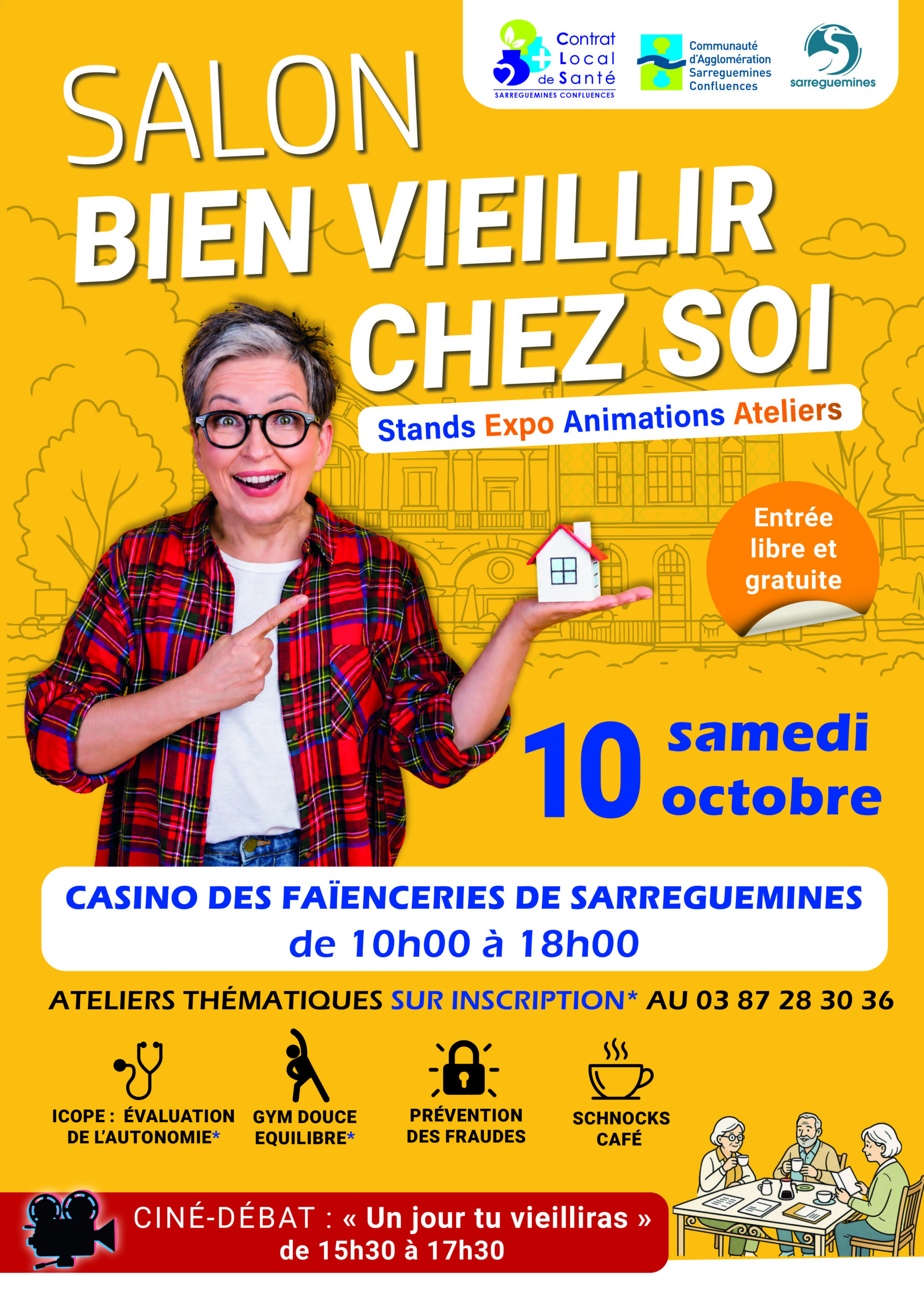 SALON « BIEN VIEILLIR CHEZ SOI » – 10 OCTOBRE 2026