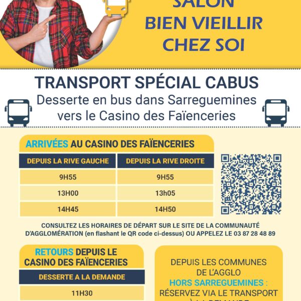 SALON « BIEN VIELLIR CHEZ SOI » : UN TRANSPORT SPÉCIAL !